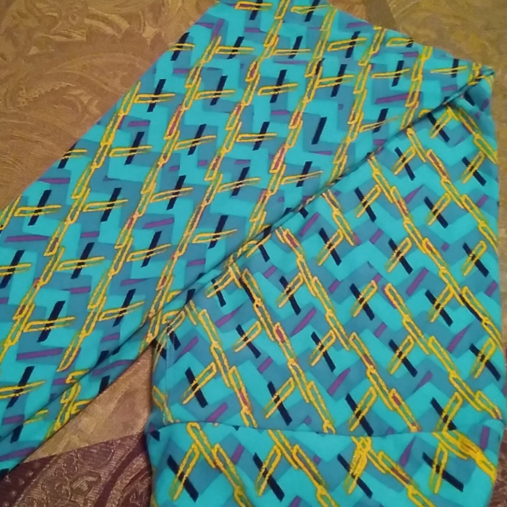 Lularoe TC Leggings Colorful Fun Design
